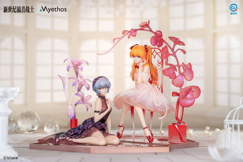 『エヴァンゲリオン』綾波レイ&式波・アスカ・ラングレー 花の言Ver. 1/7 完成品フィギュア